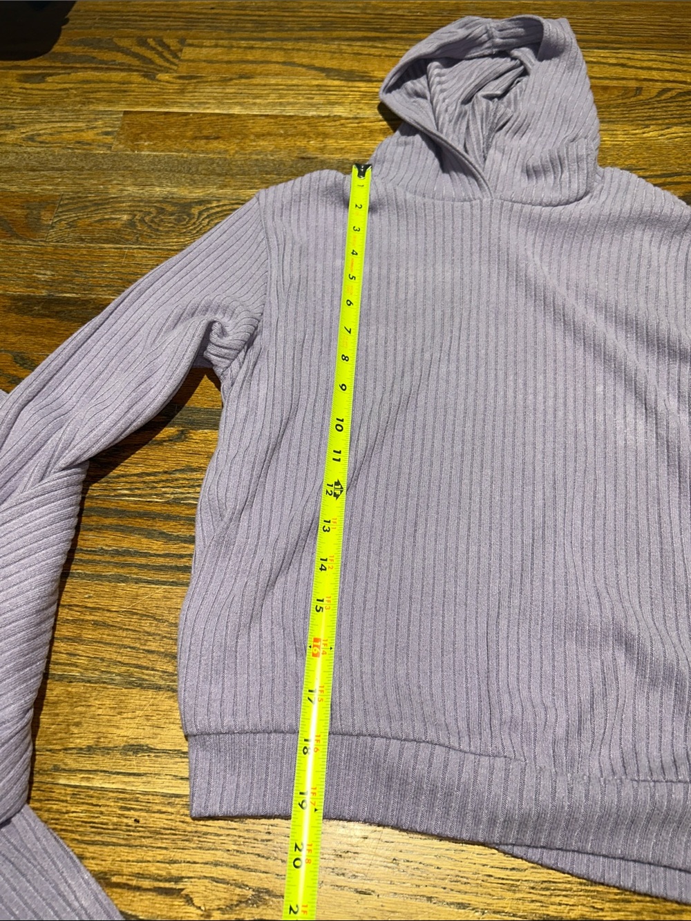 H&M Lavender Ribbed Hoodie and Pants Set - Picture 5 of 10
